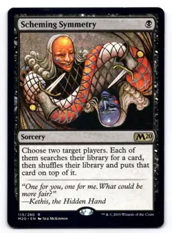 Scheming Symmetry NM Core Set 2020 113/280 MTG Regular - Image 1