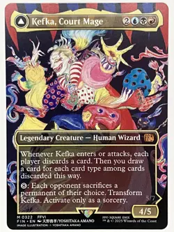 Kefka, Court Mage NM Borderless Final Fantasy 0322 MTG Regular - Image 1