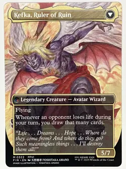 Kefka, Court Mage NM Borderless Final Fantasy 0322 MTG Regular - Image 2