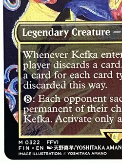 Kefka, Court Mage NM Borderless Final Fantasy 0322 MTG Regular - Image 5