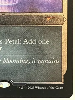 Lotus Petal NM Foil Etched Promo 0001 MTG - Image 4