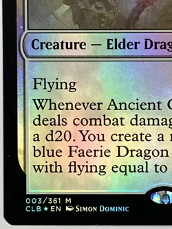 Ancient Gold Dragon NM Commander Battle for Baldur's Gate 003/361 MTG Foil - Image 5