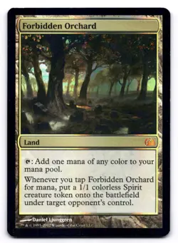 Forbidden Orchard NM From the Vault: Realms 6/15 MTG Foil - Image 1