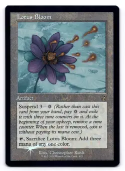 Lotus Bloom LP Time Spiral Remastered 411 MTG Foil - Image 1
