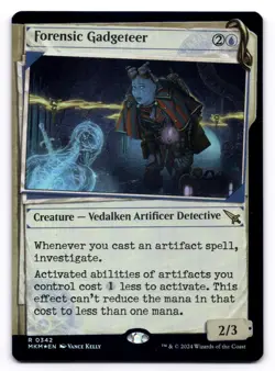 Forensic Gadgeteer NM Showcase Murders at Karlov Manor 0342 MTG Foil - Image 1