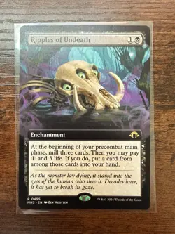 MTG - Modern Horizons 3 - Ripples of Undeath Extended Art Rare - 455 - NM-Mint! - Image 1