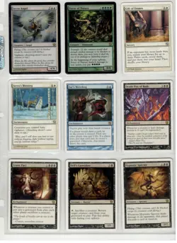 9th Edition Set of 259/350 & Doubles. NM-LP. Grave Pact, Elvish Piper ...MTG - Image 1