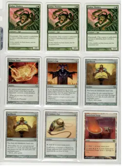 9th Edition Set of 259/350 & Doubles. NM-LP. Grave Pact, Elvish Piper ...MTG - Image 3
