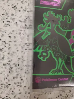 Pokemon Center Exclusive Shrouded Fable ETB New Factory Sealed Plastic Protector - Image 4