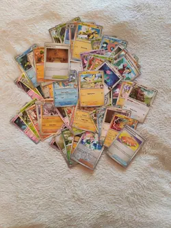 Pokemon Cards 50x Holo & Reverse Holo bundle job lot | Destined rivals bulk - Image 1