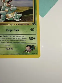Giovanni's Nidoqueen 23/132, Gym Challenge, Pokemon TCG, Unlimited 2000 WotC, NW - Image 4