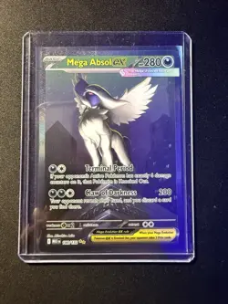 Pokemon TCG Special Illustration Rare Mega Absol EX Mega Evolutions 180/132 - Image 1