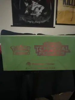 Temporal Forces Pokemon Center ETB Sealed Iron Leaves - Image 2