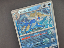 Pokemon TCG Samurott 023/086 Master Ball Rare White Flare Scarlet Violet Holo - Image 2