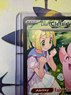 Lillie's Clefairy Ex SIR Pokemon Journey Together 184/159 Near Mint - Image 2