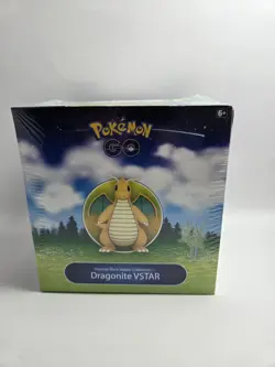 Pokemon GO Dragonite VSTAR Premier Deck Holder Collection Box NEW FACTORY SEALED - Image 1