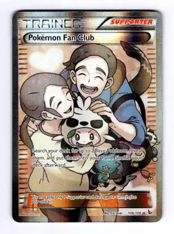 Pokemon Fan Club (106 Ful XY - Flashfire #106 (2014) Ultra Rare Holo NM Pokemon - Image 1