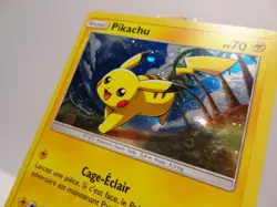 Carte Pokemon " Pikachu " Promo - Holo - SM81 - Soleil & Lune - LP - FR - Image 5