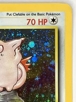 Clefable HP 5/130 Base Set 2 Pokemon TCG Holo - Image 3