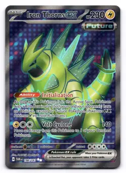 Iron Thorns ex NM 196/167 Sv06: Twilight Masquerade Pokemon TCG Holo - Image 1
