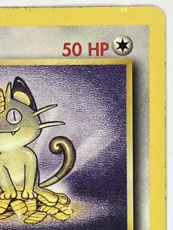 Meowth MP 56/64 1st Edition Jungle Pokemon TCG Regular - Image 3