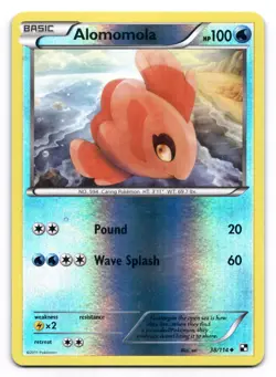 Alomomola NM 38/114 Black & White Pokemon TCG Reverse Holo - Image 1