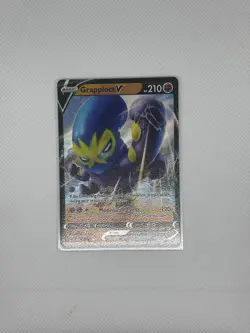 Pokemon TCG Grapploct V 032/073 Holo Ultra Rare Champion's Path - Image 1