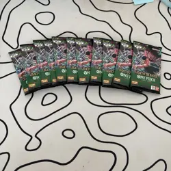 One Piece English OP-12 Legacy Of The Master Booster Packs Sealed Lot Of (11) - Image 1