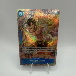 One Piece TCG Portgas D. Ace OP08-052 ALT ART RARE - Image 1