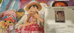 One Piece Official Bandaifest Playmat & Card Set Whole Cake Island Nami OP11-041 - Image 2