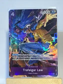 One Piece Trafalgar Law Illustration Box Promo P-093 - Image 1