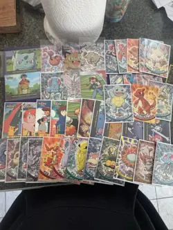 LOT OF 41 POKEMON TOPP SERIES CARDS INCLUDING FOILS HOLO RARE - Image 1