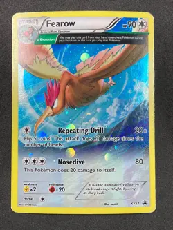 Fearow XY57 XY Holo Holographic Pokemon Card 2015 FULL ART - HP - Image 1