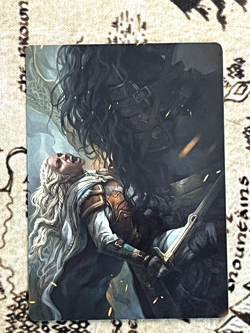 Eowyn, Fearless Knight Art Card - The Lord of the Rings - 15 - #Near Mint - Image 1