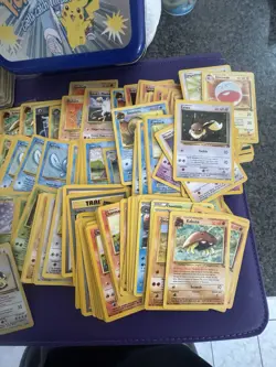 Bulk Lot of 400+ Pokemon Cards Mixed WOTC Era Vintage MP-HP-DAMAGED - Image 5