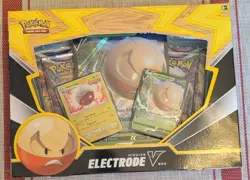 Pokemon TCG Hisuian Electrode V Card Box Sword & Shield New Factory Sealed - Image 1