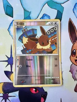 Pokemon EEVEE 2010 Undaunted 47/90 Reverse Holo Pokemon Card - Image 1