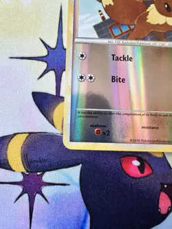 Pokemon EEVEE 2010 Undaunted 47/90 Reverse Holo Pokemon Card - Image 5