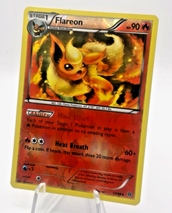 Flareon 13/98 -XY Ancient Origins 2013-Reverse Holo TCG Pokemon Card LP - Image 3