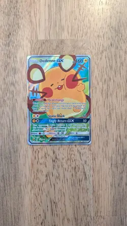 Dedenne GX 195a/214 Unbroken Bonds Sun & Moon ALTERNATE ART Pokemon TCG Card - Image 1