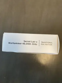 MTG Secret Lair x Warhammer 40,000: Orks Edition 40K ORCS SEALED - FOIL - Image 2