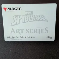 Magic: The Gathering Spider-Man, Peter Parker Marvel Art Series 53/54 Paolo Riv… - Image 2
