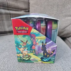Pokemon TCG Prismatic Evolutions Mini Tin Display Case | 8 Tins / Factory Sealed - Image 4