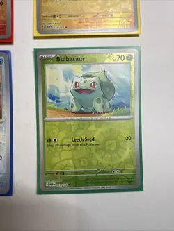 Pokemon Costco 151 Cosmo Foil Promo Set Pikachu Squirtle Charmander Bulbasaur - Image 4