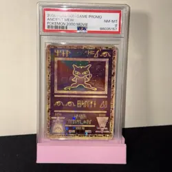 2000 Pokemon Game Promo Ancient Mew Pokemon Movie Collectors PSA 8 NM - Image 1