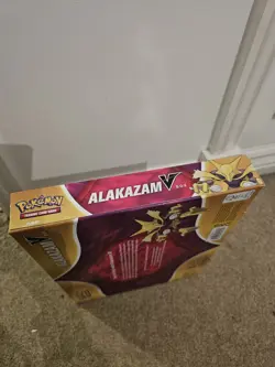 Pokemon TCG Alakazam V Box New And Factory Sealed 4 Booster Packs Scarlet Violet - Image 4