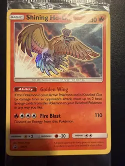 Pokemon TCG - Shining Ho-Oh SM70 Black Star Promos Sealed NM+ - Image 1