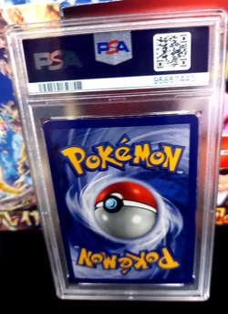 2000 Pokemon Black Star Mew Promo-Pokemon league #8 PSA 6.5 EX-MT+ Pop 1 - Image 3
