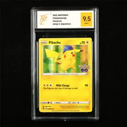 TQG 9.5 MINT+ 2022 Pokemon ENG Pikachu 028/078 R - Image 1