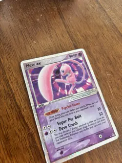 Pokemon Mew ex EX Holon Phantoms Holo Rare 100/110 90HP - Image 2